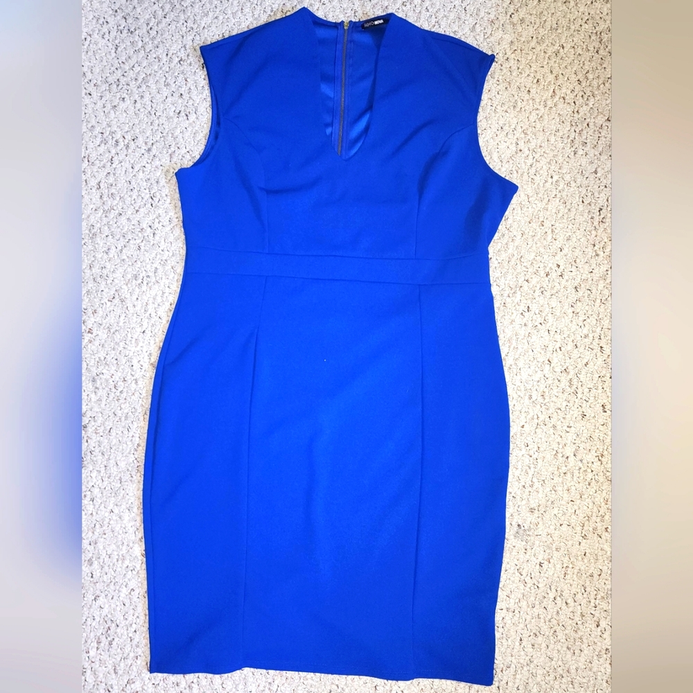 Fashion Nova Blue Dress